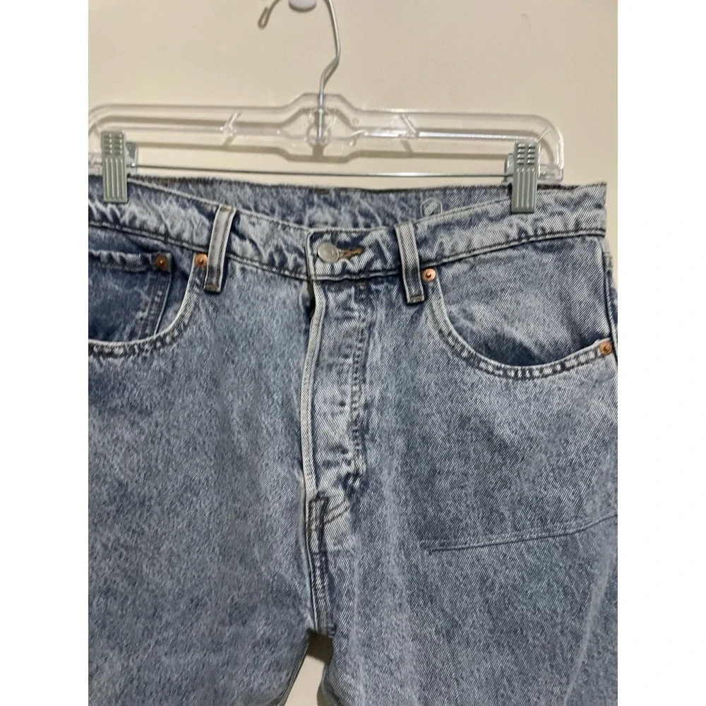 Levi's 501 Skateboarding Jeans Patchwork Cut And Shut! Sz 32x32 NWOT!